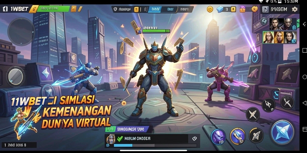 Screenshot dari gameplay 11WBET yang menampilkan aksi mendebarkan.