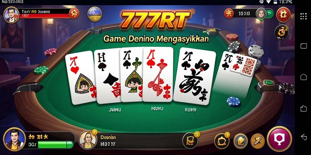 Tampilan gameplay seru dari 777RT yang penuh tantangan.