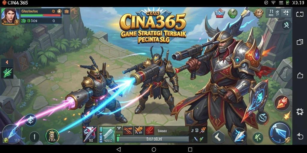 Tampilan gameplay CINA365 yang menarik dan penuh strategi.