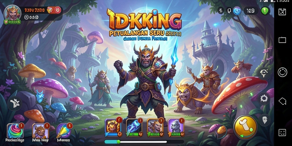 Tangkapan layar dari gameplay seru IDRKING yang penuh tantangan.