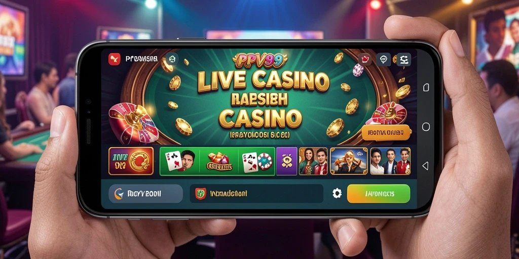 Screenshot menarik dari gameplay Live Casino di PPV99.