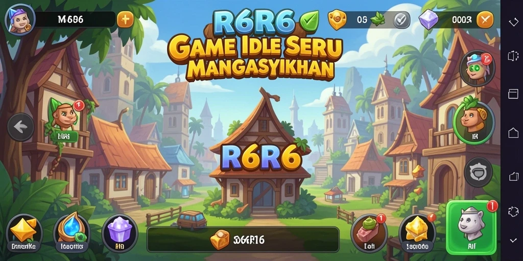 Screenshot gameplay R6R6 menampilkan karakter yang sedang berkembang.